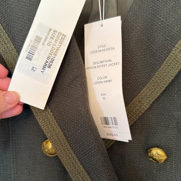 Veronica Beard - Edison Jacket New with Tags - Picture 9 of 11